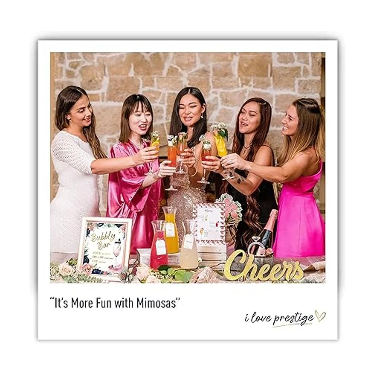 PRESTIGE Kit de decoración de bar de Mimosa decoración_4