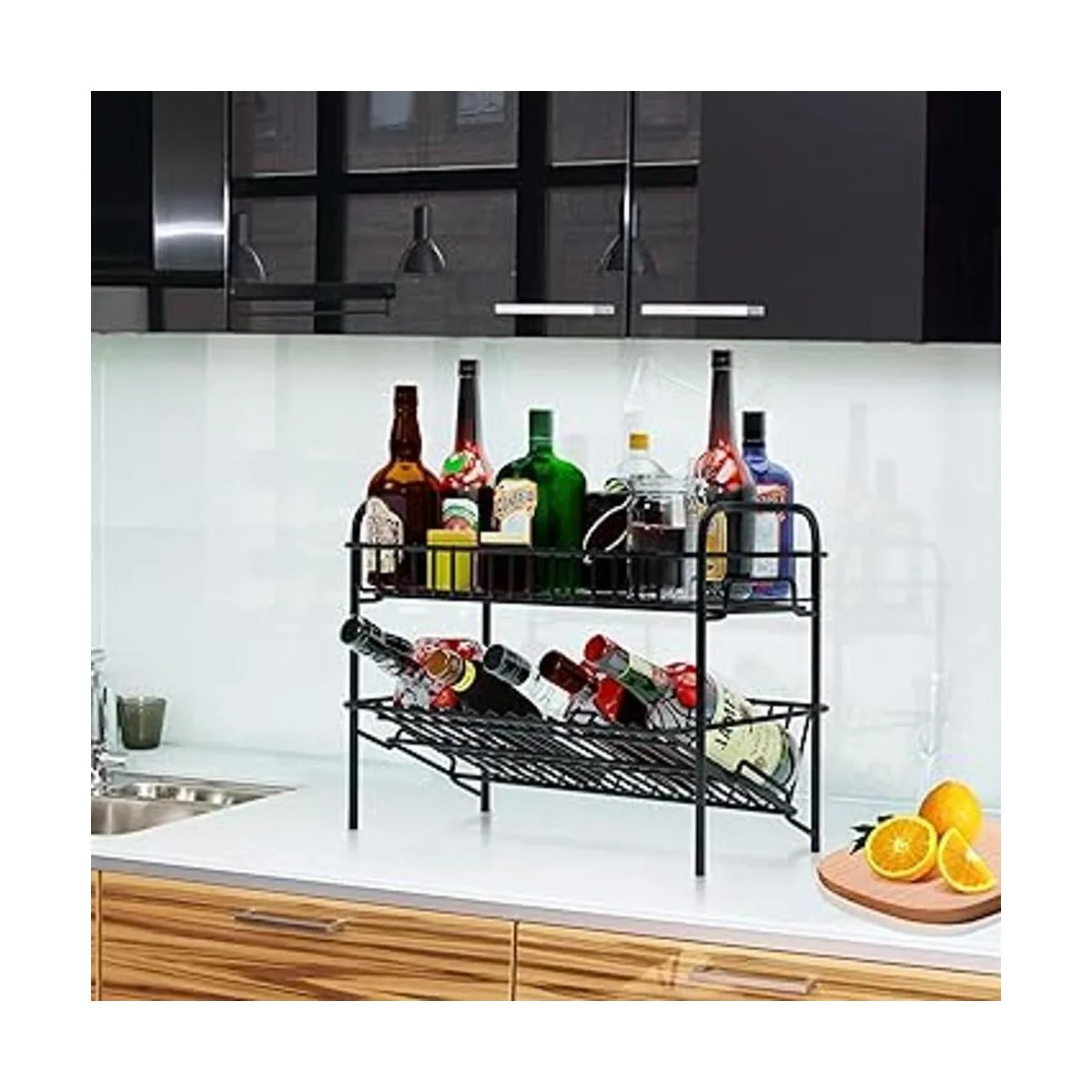 Organizador de especias para encimera estante de_2