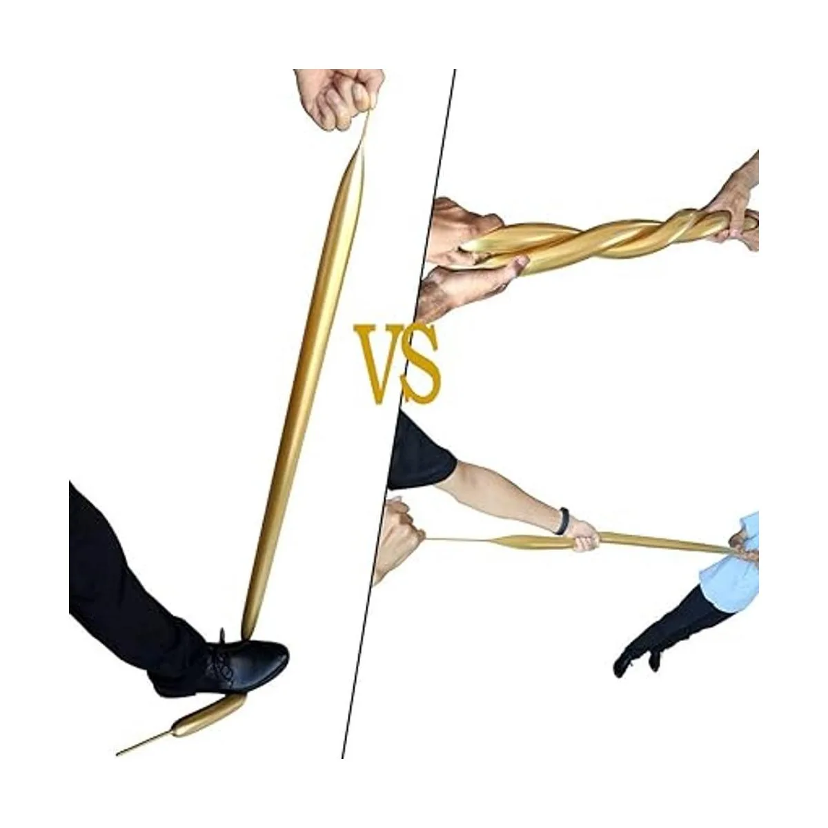 Kit de 100 globos metálicos de 260 globos largos con_3