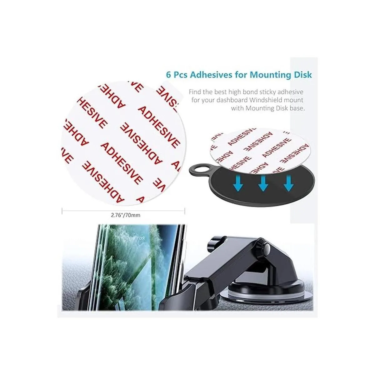 AZXYI Adhesivo adhesivo muy alto para disco de montaje de_2