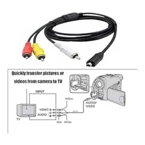 Cable de audio de repuesto VMC15FS VMC30FS de 10 pines_2