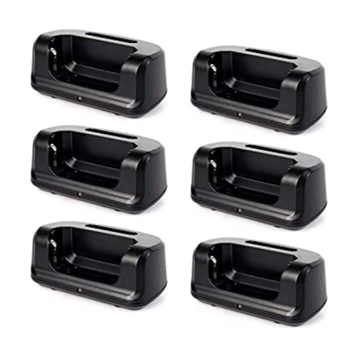Paquete de 6 bases de carga para Retevis RT22 RT22S Walkie_1