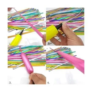 Kit de 100 globos metálicos de 260 globos largos con_5