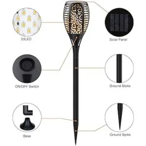 Luces solares permande actualizadas al aire libre luces