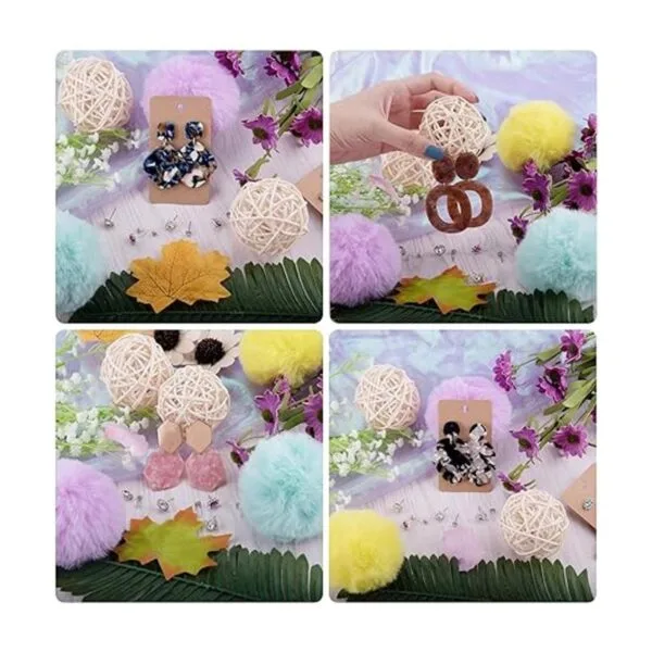 BQTQ 2600 piezas de suministros para hacer aretes con
