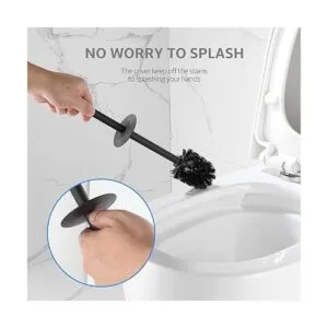 BGL Cepillo de inodoro de aluminio independiente con_5