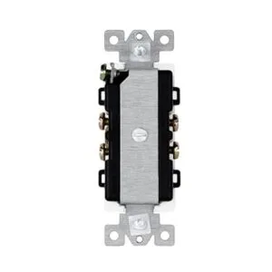 ENERLITES Interruptor decorativo de doble paleta tipo