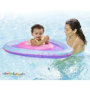 SwimSchool Lil Narwal Flotador de piscina para bebés con_6