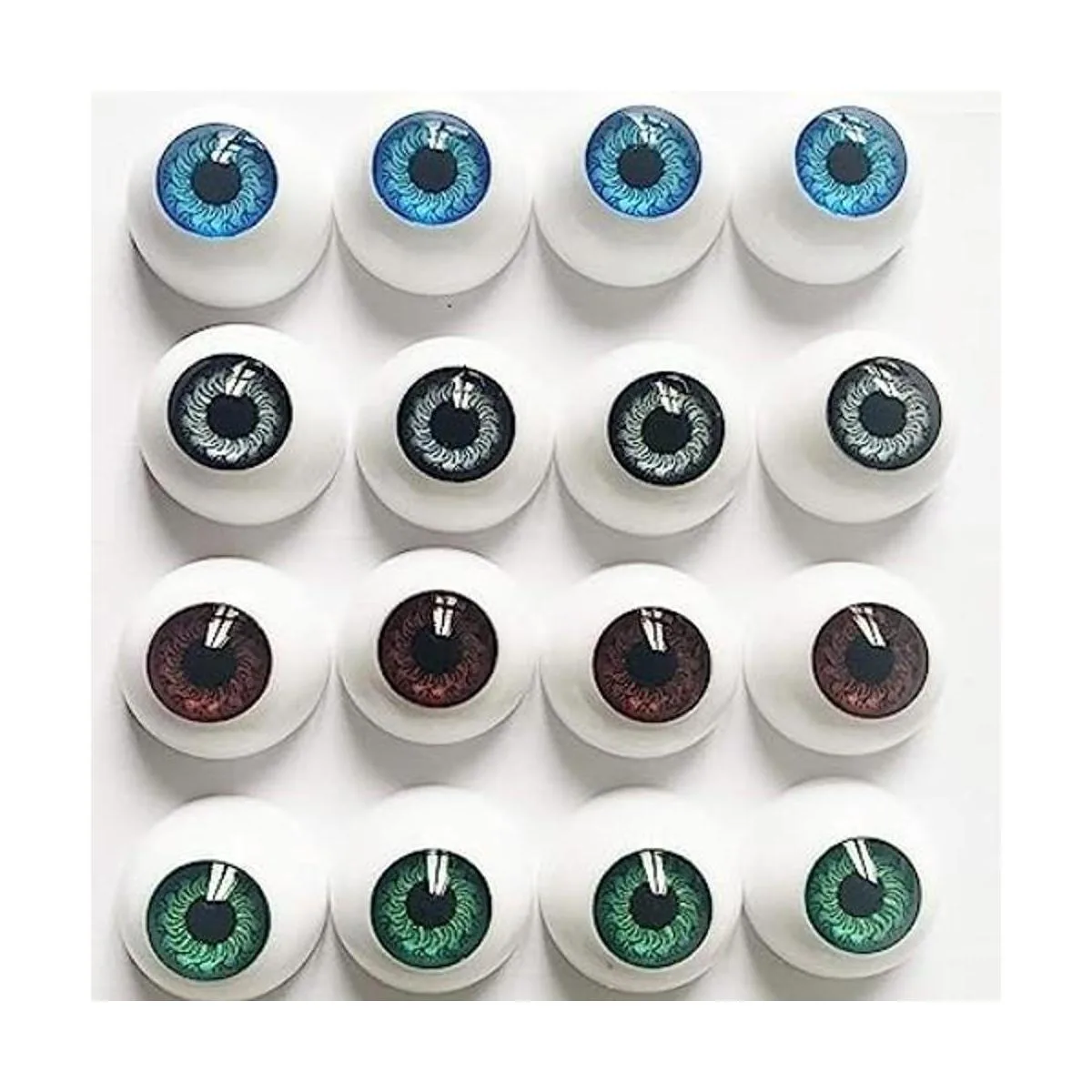 Jashem 8 pares de 4 colores de 0.78 pulgadas 0.866 in_1