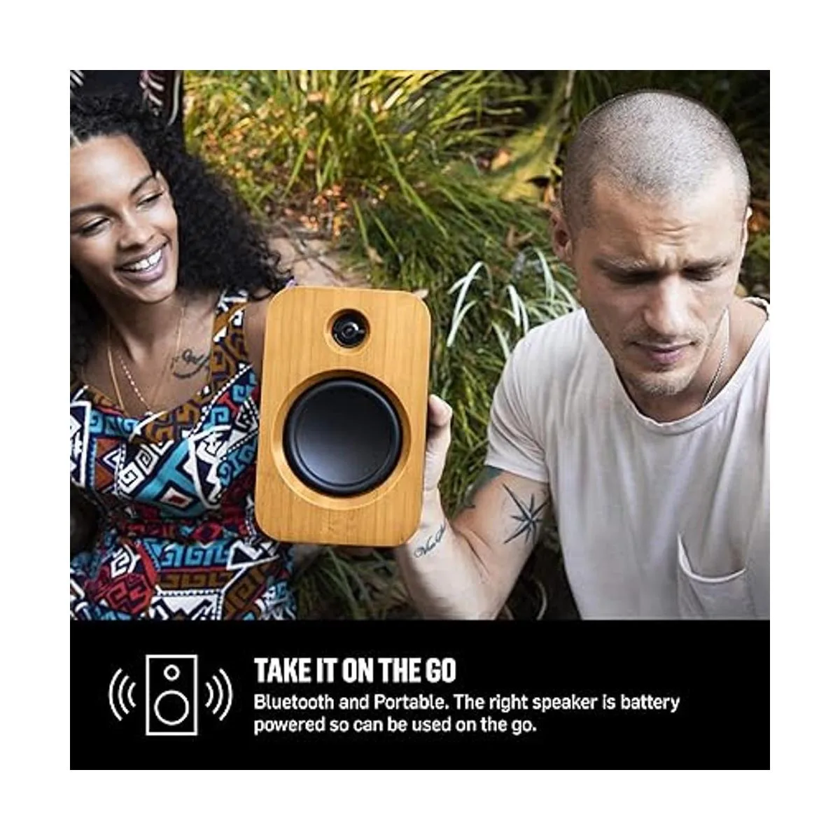 House of Marley Altavoces potentes para estantería con_5