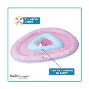 SwimSchool Lil Narwal Flotador de piscina para bebés con_2