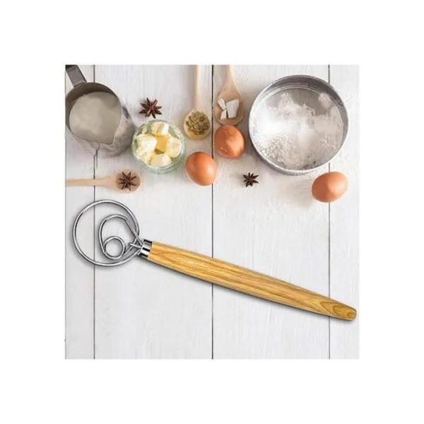 Batidor de masa danés batidor de pan de estilo holandés