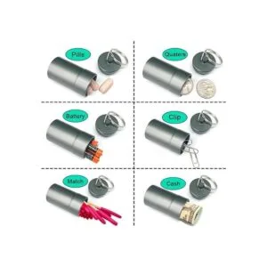 Caja de metal impermeable para geocaching para_2