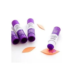 Barra de pegamento BAZIC lavable que desaparece púrpura 8_5