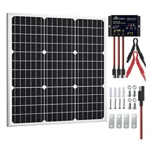 SOLPERK Kit de panel solar de 50 W 12 V cargador_1