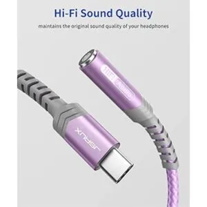 JSAUX Adaptador USB tipo C a conector de auriculares_5