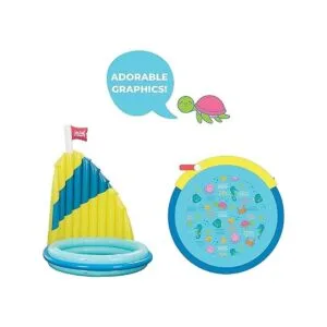 SunSmart Shade N Play Piscina inflable para niños con_2