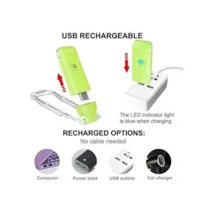 BIGMONAT Luz de lectura recargable con clip para libros_4