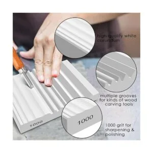 DDF iohEF Afilador de tallado de madera piedra de afilar_2