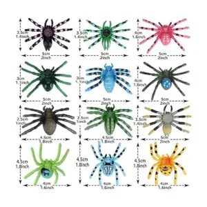 Figuras de animales realistas de Flormoon 12 piezas de_2