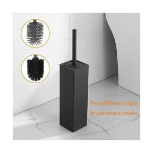 BGL Cepillo de inodoro de aluminio independiente con_2