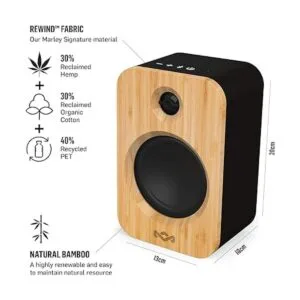 House of Marley Altavoces potentes para estantería con_2