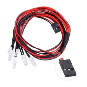 Hobbypark Juego de 6 luces LED RC para faros traseros para_4