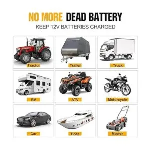 SOLPERK Kit de panel solar de 20 W 12 V cargador de_4