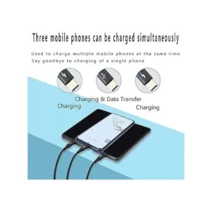 GELRHONR Cable divisor USB C cable de carga trenzado de_4