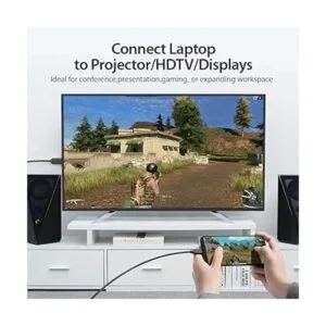 Cable USB C a HDMI 4K 6.6 pies VENTION USB tipo C a HDMI_4