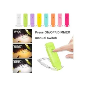 BIGMONAT Luz de lectura recargable con clip para libros_2