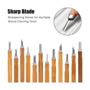 DDF iohEF Afilador de tallado de madera piedra de afilar_3
