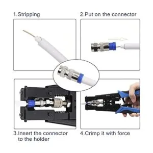 Delgada Kit de engarzadora de conectores de compresión_5