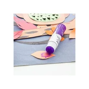 Barra de pegamento BAZIC lavable que desaparece púrpura 8_4