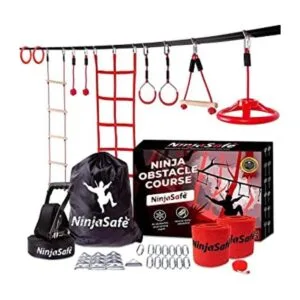Ninja Warrior Curso de obstáculos para niños y niñas_1