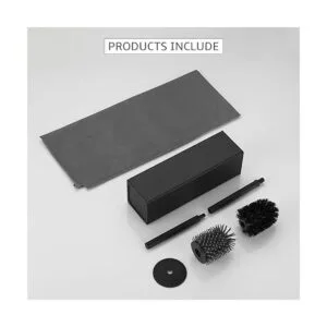 BGL Cepillo de inodoro de aluminio independiente con_6