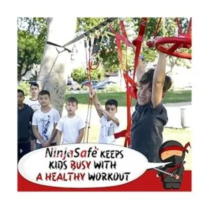 Ninja Warrior Curso de obstáculos para niños y niñas_2