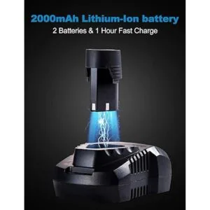 SLONG Juego de llaves de trinquete inalámbricas 38_6