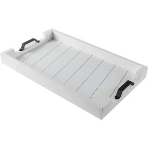 Bandeja grande decorativa de madera para mesa Bandeja