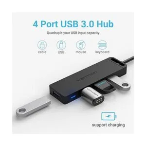 Hub USB VENTION 4 puertos USB 3.0 Hub de 1.5 pies ultra_2