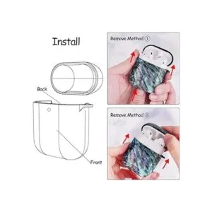 CAGOS Funda compatible con el estuche de AirPods bonitos_6