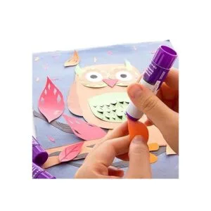 Barra de pegamento BAZIC lavable que desaparece púrpura 8_3