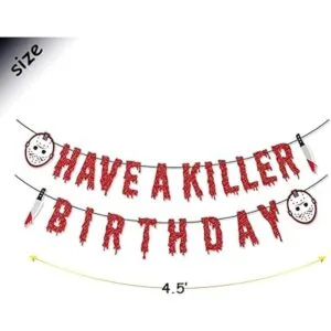 Have a Killer Banner de cumpleaños para el viernes el 13_3