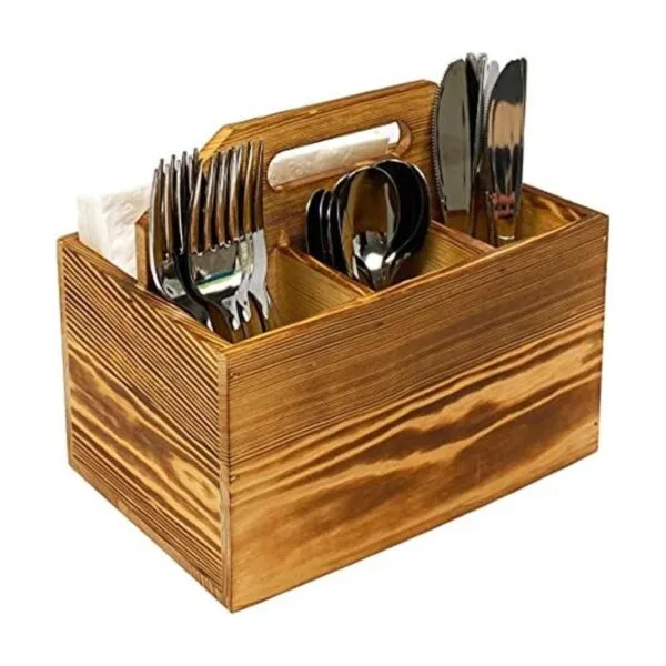 Soporte para utensilios y servilletas organizador de_1