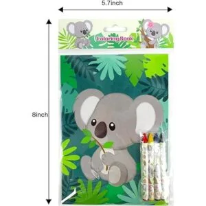 TINYMILLS Koalas libros para colorear para niños con 12_3