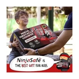 Ninja Warrior Curso de obstáculos para niños y niñas_4