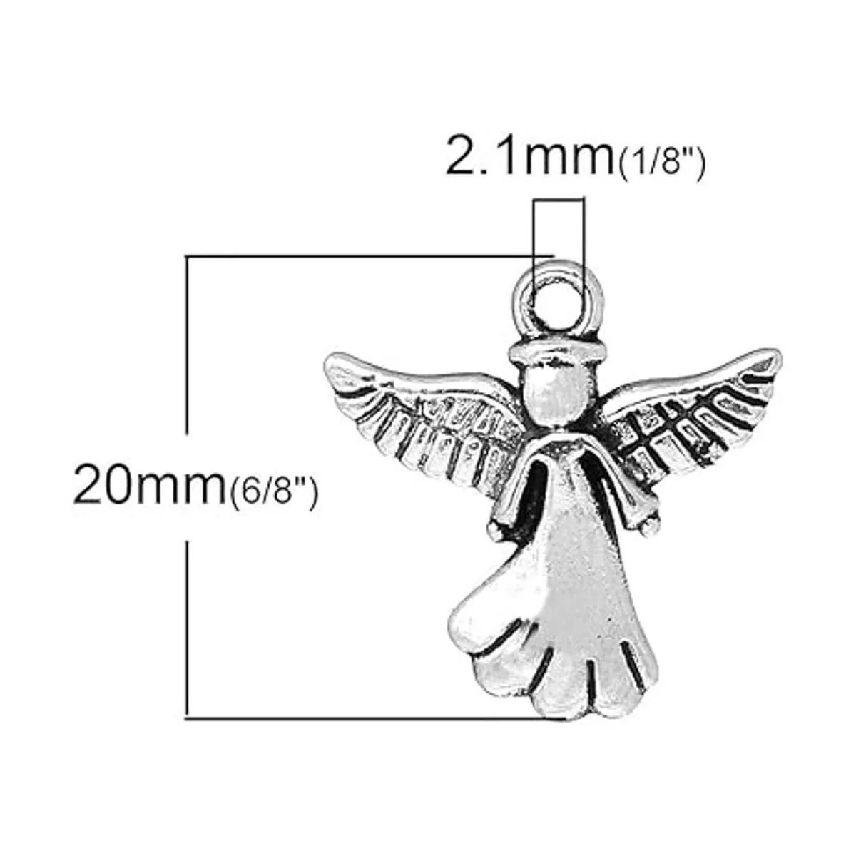 JGFinds Dijes de ángel Paquete de 30 dijes religiosos de_3