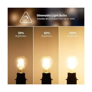 Lepro Bombillas LED vintage bombilla de filamento_2