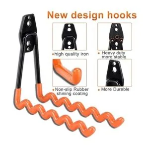 AOBEN Ganchos de garaje 24 piezas resistentes