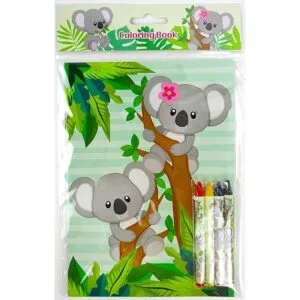 TINYMILLS Koalas libros para colorear para niños con 12_4